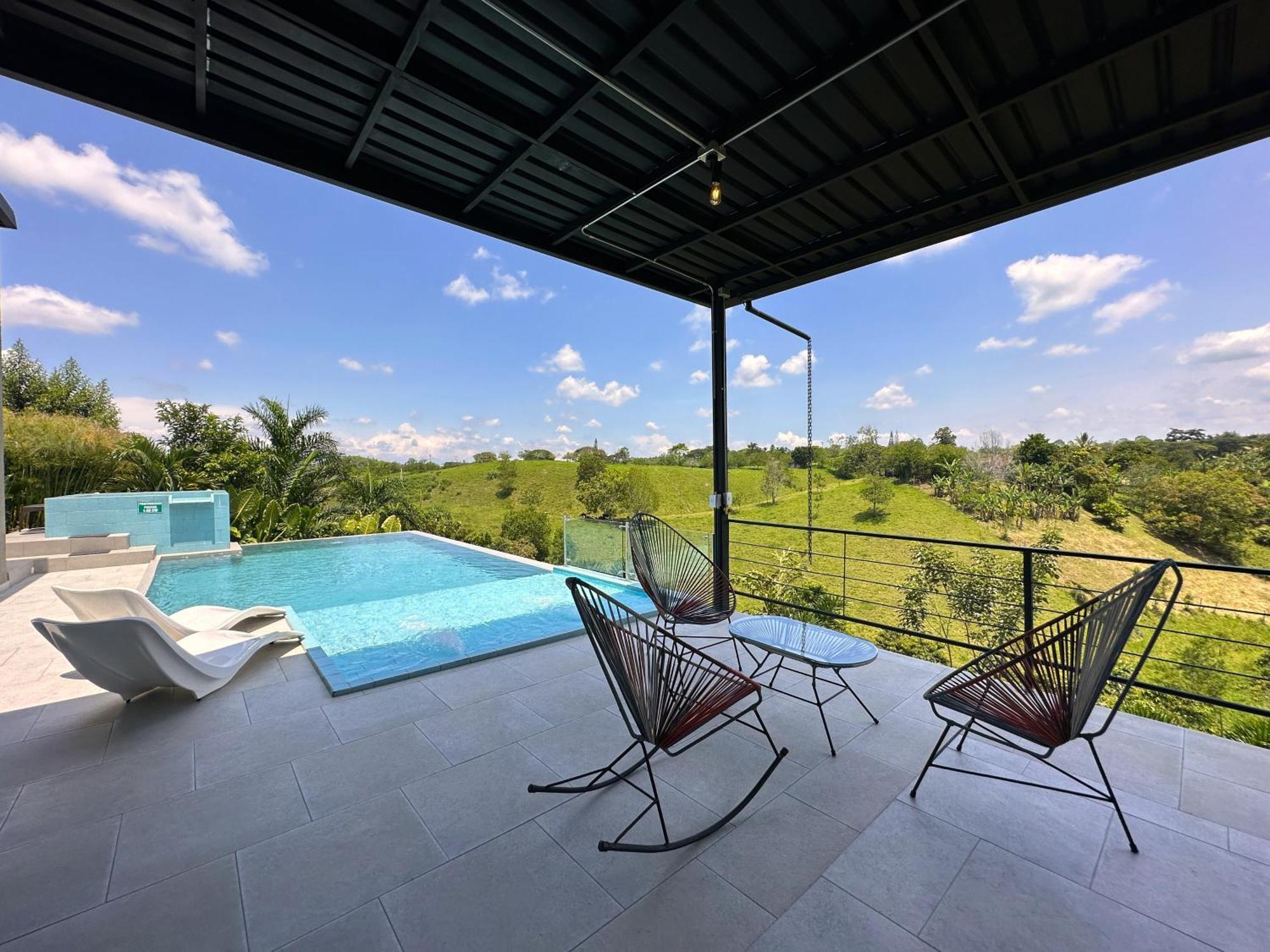Eco Hotel La Colina Mirador Quimbaya Luaran gambar